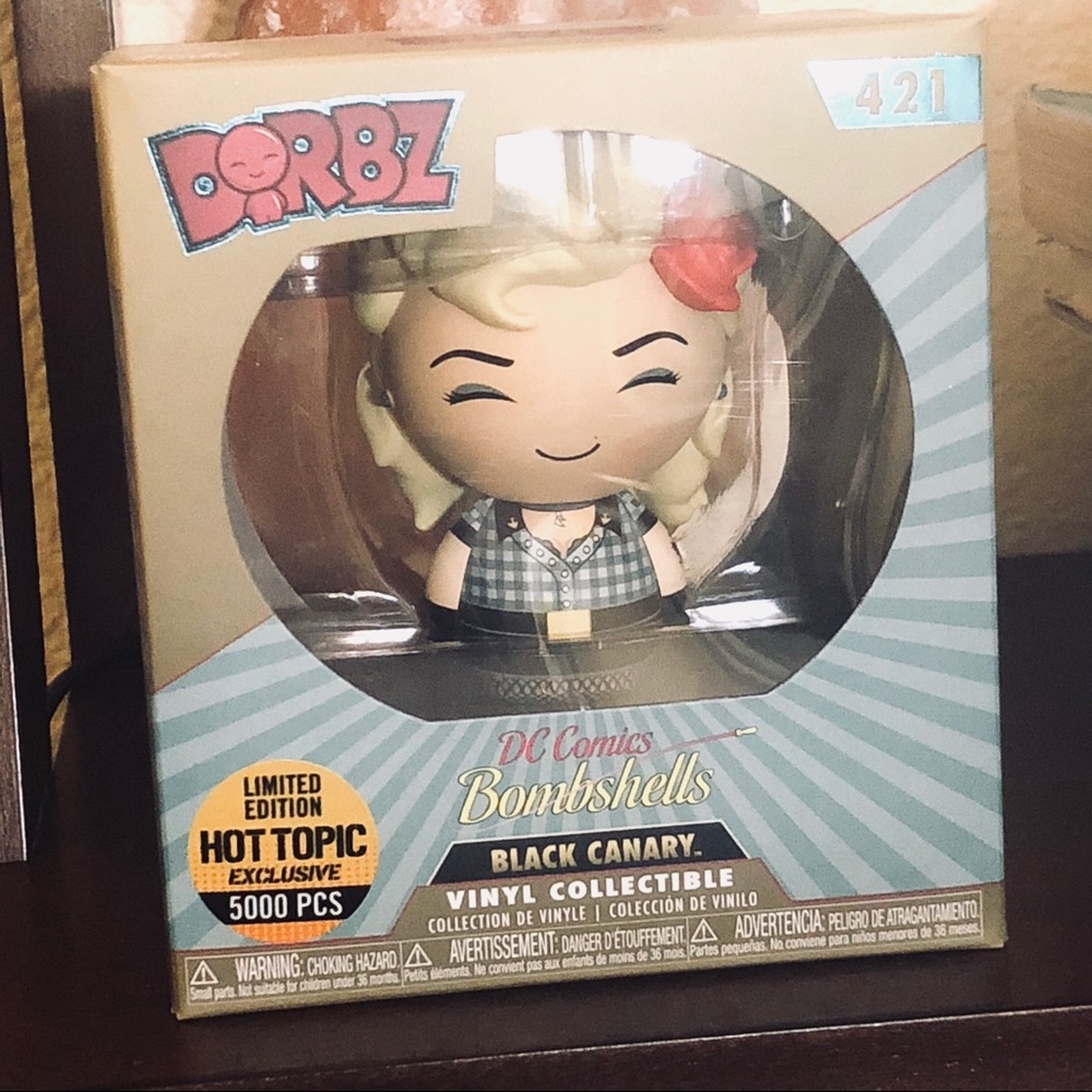 DORBZ Limited Edition DC Bombshells Black Canary